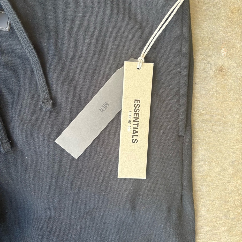Fear of God ESSENTIALS Black Hoodie and sweatpants set - Picture 3 of 8